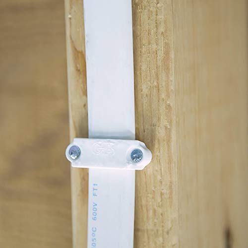 Gardner Bender ½ Inch NM Cable Staples - 250 Pack, UV-Resistant