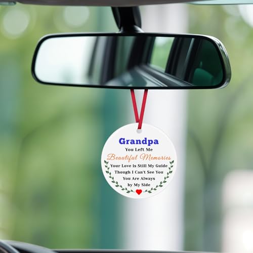 Memorial Ornament for Loss of Grandpa - Sympathy Keepsake