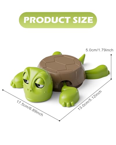 Interactive 3D Printed Turtle Coaster - Fun Drink Mat for Coffee & Wine