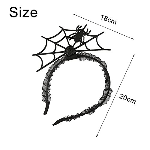 Black Spider Headband for Halloween Costume and Party Accessories