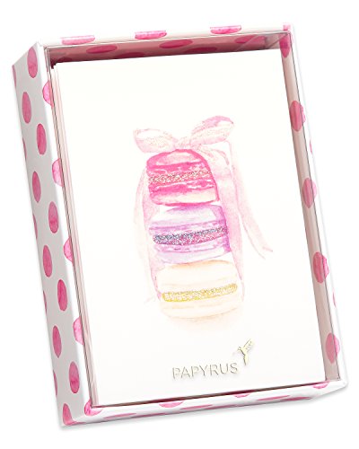 Papyrus Macaron Blank Cards with Envelopes - 14 Count Set