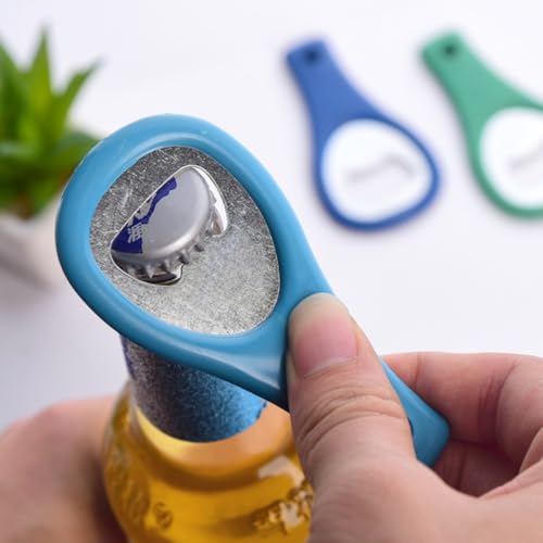 Ergonomic Bottle Opener Set, 3-Pack Plastic Handle Bar Tools