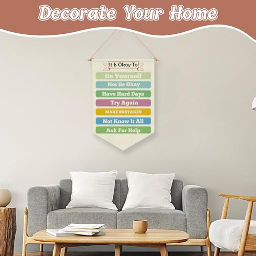 Inspirational Wall Banner for Kids - Positive Affirmation Decor