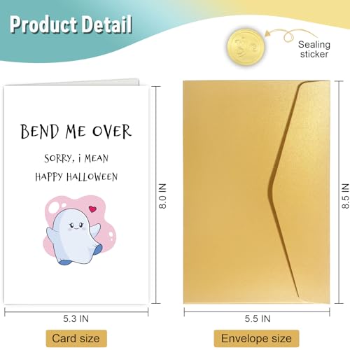 Raunchy Halloween Birthday Card for Him – Spercy