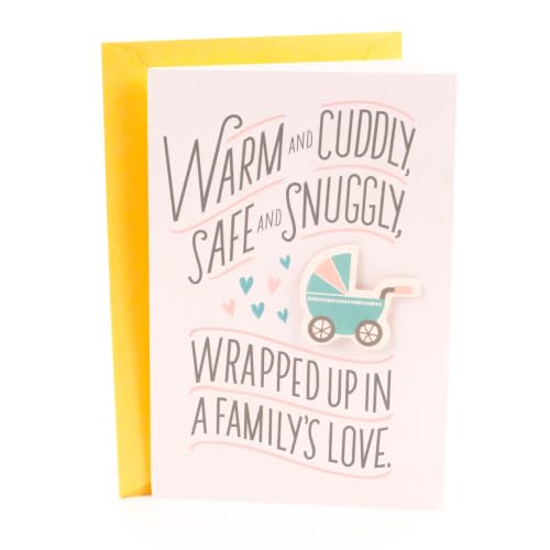 Hallmark New Grandparents Baby Congratulation Card, Gender Neutral Design