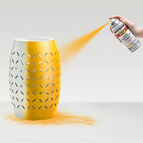 Rust-Oleum Stops Rust Spray Paint, Gloss Tuscan Sun, 12 oz
