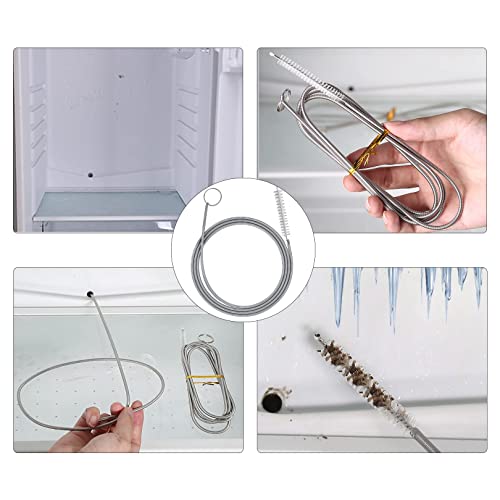 Much Hotter 155CM Flexible Drain Pipe Cleaner Brush - Long Tube Dredging Tool (Variation 1)
