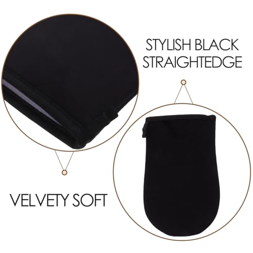 FRCOLOR Self Tanning Mitt - Flocked Tan Applicator Glove for Body Lotion