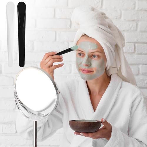 Molain Plastic Cosmetic Spatulas 10Pcs Reusable Face Mask Applicator