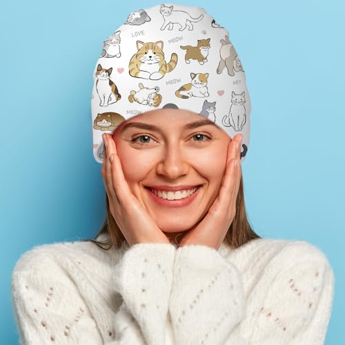,Chemo Headwear for Women for Slouchy Beanie Hat Skull Cap Cancer Headwear Accessories for Women