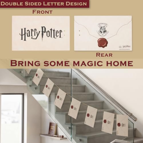 Harry Potter Floating Banner Set with 60 Letter Cards, 6 Strings,