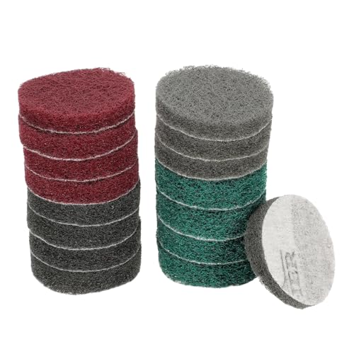 HARFINGTON 4-Pack 2-Inch Scouring Pads for Drill Cleaning