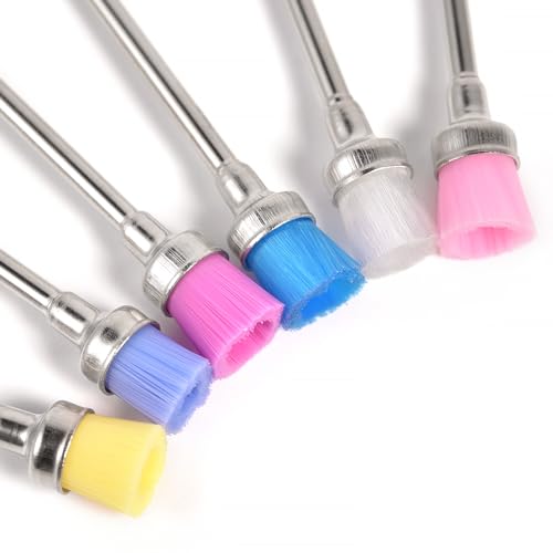 KADS Nail Drill Bit Cleaning Brush ABS Plastic Dust Removal Tool Set