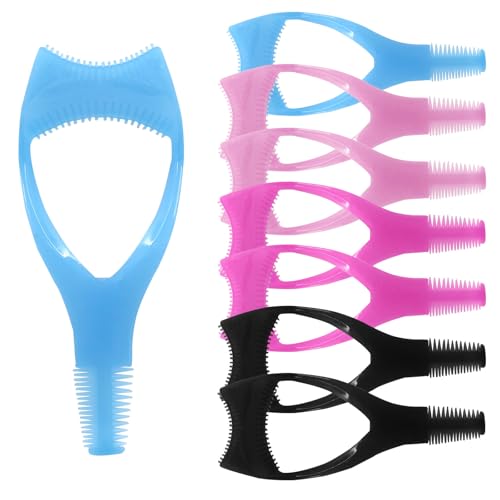 8-Piece 3-in-1 Mascara Shield Guard and Eyelash Applicator Tool