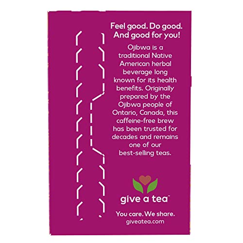 NOW Foods Ojibwa Herbal Tea - Caffeine-Free, 24 Bags (Pack of 3)