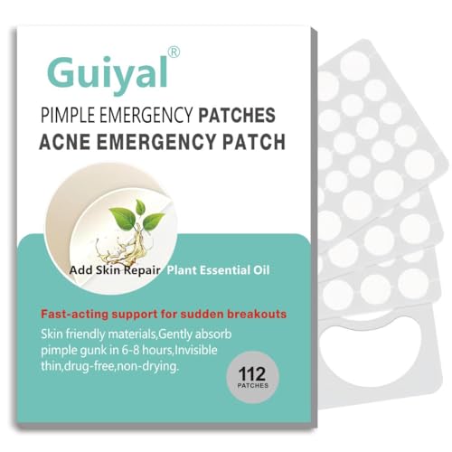 Guiyal Hydrocolloid Acne Patches with Essential Oils - 112 Pcs