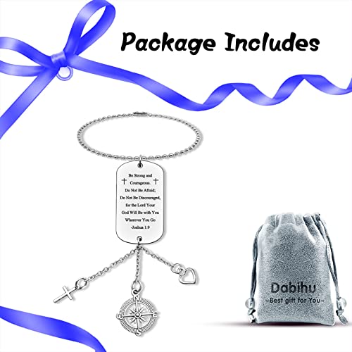 Inspirational Christian Rear View Mirror Ornament - Bible Verse Gift