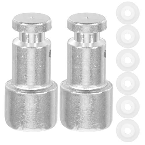 Universal Pressure Cooker Float Valve Replacement Kit - 2 Valves & 6 Sealer Rings