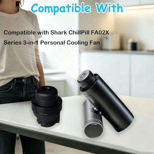 30-Pack Cotton Replacement Wicks for Shark ChillPill Personal Cooling Fan