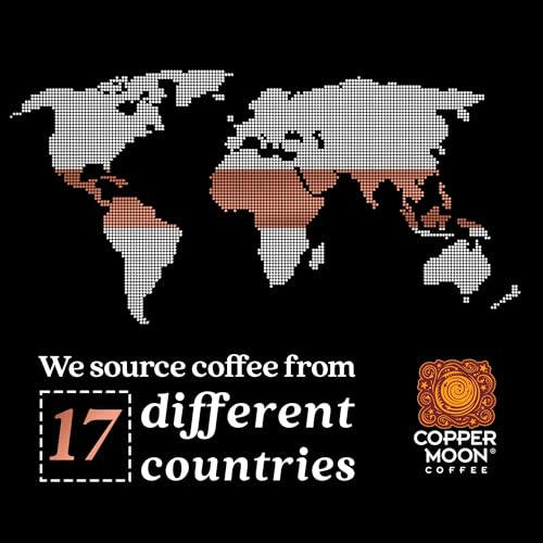 Copper Moon Stargazer Blend Medium Roast Whole Bean Coffee, 12 Oz (Pack of 4)