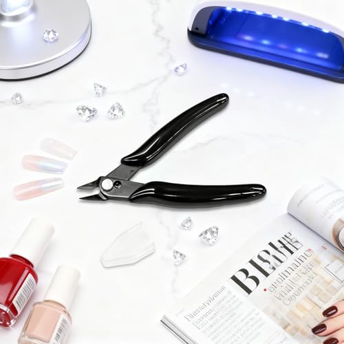 Hair Extension Keratin Bond Cutter Tool - Spring-Loaded Mini Pliers