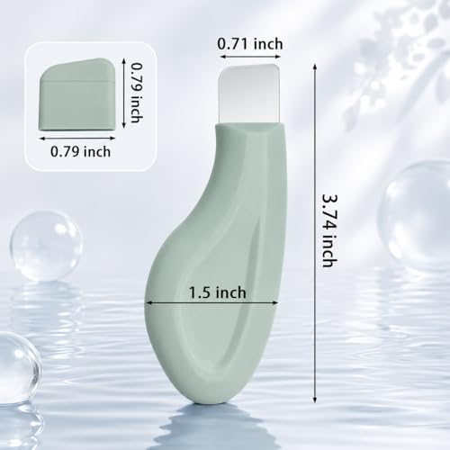 BIDEX Silicone Blackhead Remover & Face Scraper Tool for Sensitive Skin