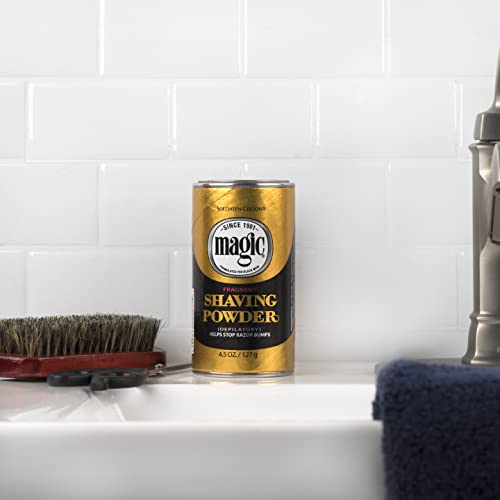 Magic Shave Razorless Shaving Powder for Men 4.5 oz