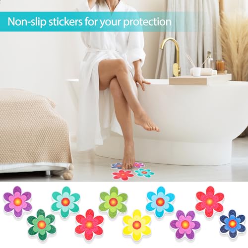 Amabro Non-Slip Bathtub Strips - 36PCS Adhesive Safety Stickers