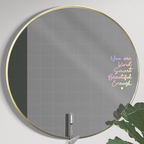 Positive Affirmation Vinyl Wall Decal for Girls' Room - 5.5x7.7 Inch