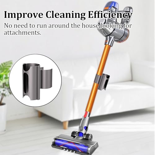 Dyson Vacuum Wand Clip Holder for V7 V8 V10 V11 V15 G5 - 2-in-1