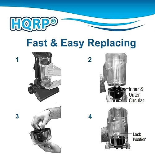 HQRP Circular Filter Set for Bissell Easy Vac 31033 & 3120 Series - Variation 1