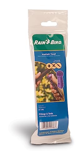 Rain Bird ET/1PK25S Drip Irrigation Emitter and Fitting Installation & Removal Tool Pack of 2 - Combo Fitting/Emitter Tool