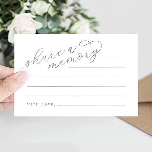 Share a Memory Cards with Silver Foil - 50 Pack 4x6