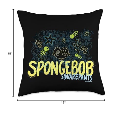 SpongeBob SquarePants Under The Sea Throw Pillow