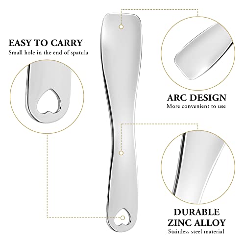 Sibba 3 Pcs Stainless Steel Facial Spatula Eye Roller Massage Tool