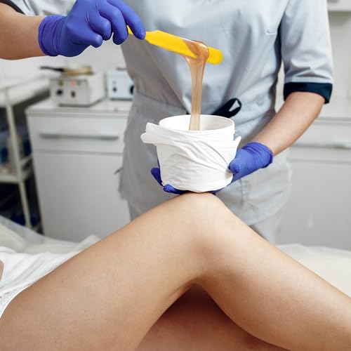 Silicone Wax Spatula Applicator 2-Piece Reusable Non-Stick Hair Removal Tool