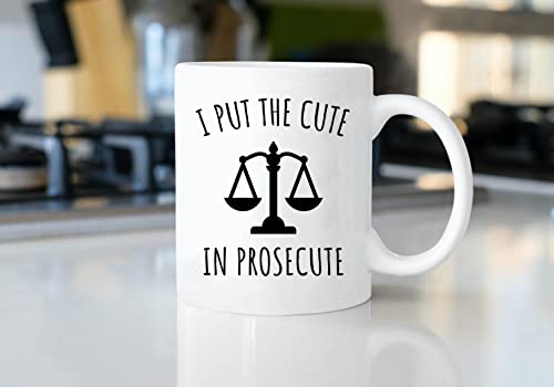 Funny Lawyer Graduation Gift - 11oz Ceramic Mug with Double Sided Print