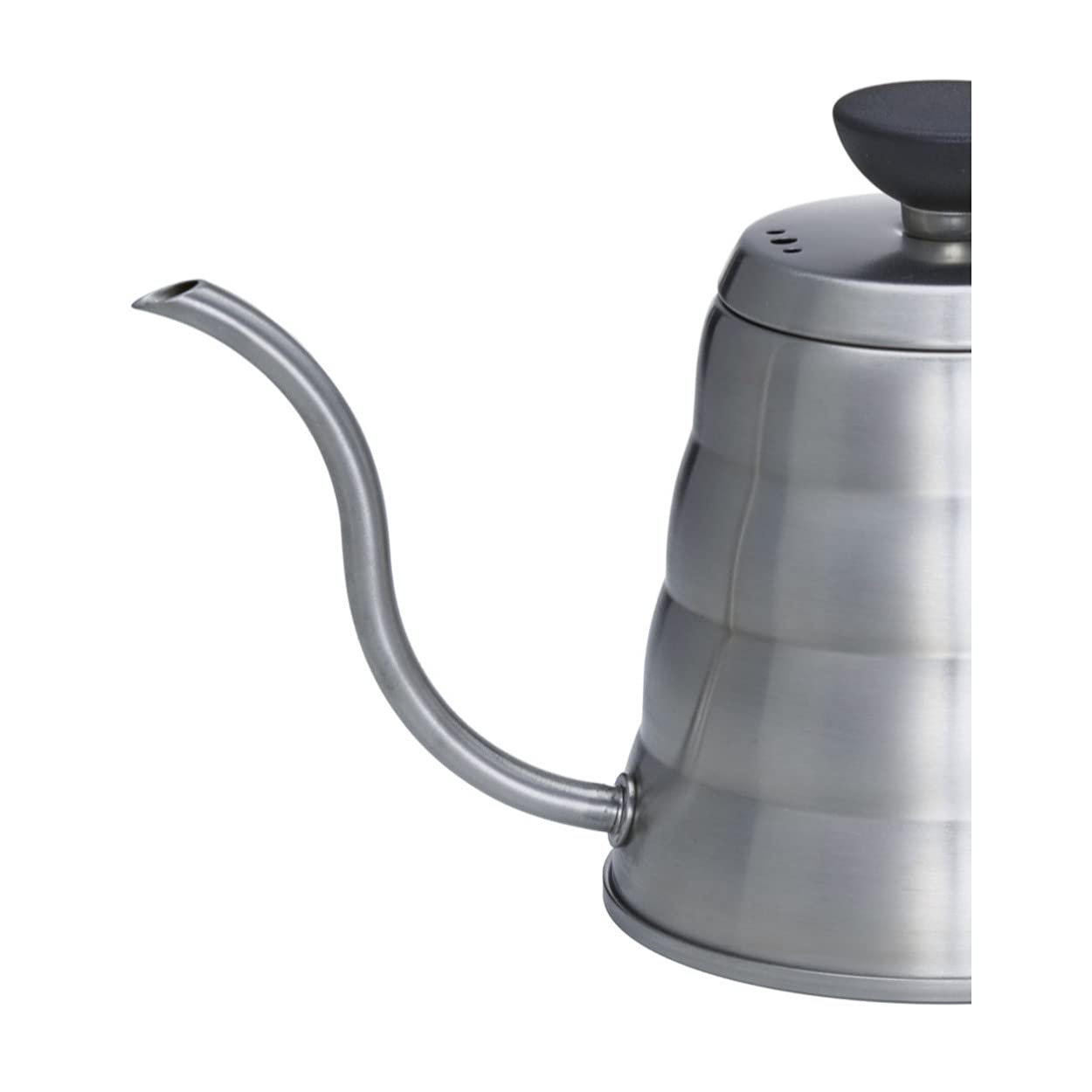 Hario V60 "Buono" Gooseneck Coffee Kettle, 700ml, Stainless Steel, Silver