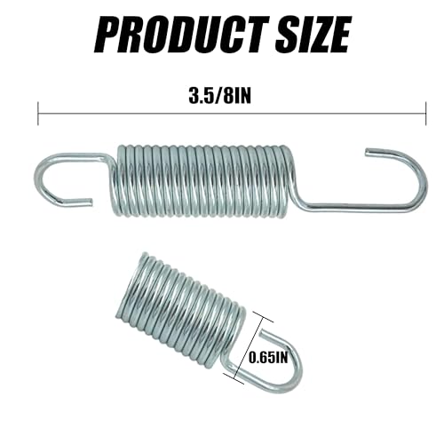Recliner Replacement Parts - 3-5/8" Long Neck Springs (2-Pack)