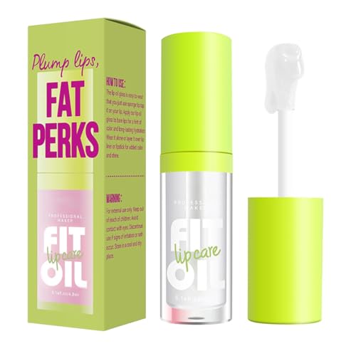 Zifeifeigs Hydrating Lip Oil Set - Big Brush Head Moisturizing Gloss #01