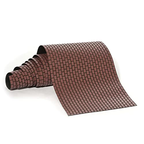 Fabric Mache Village Brick Street Accessory for Holiday Display