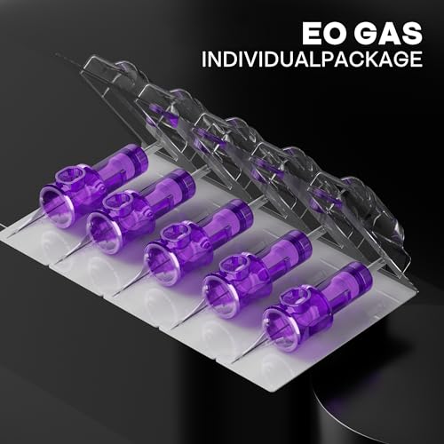 Troytatu 9RS Round Shader Tattoo Cartridge Needles 20PCS