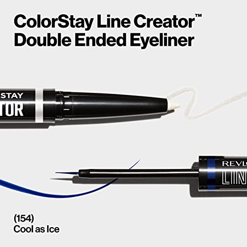 Revlon ColorStay Line Creator Dual-Ended Eyeliner - 154 Cool as Ice