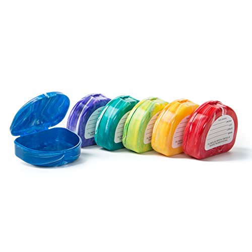 Blasting Health Designer Marble Retainer Case for Aligners & Mouth Guards