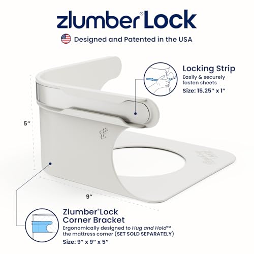Pack of 2 Replacement Strips for Zlumber Lock Sheet Holders