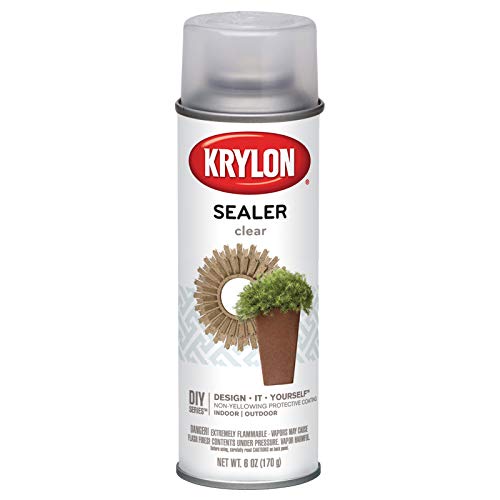 Krylon Make It Last Clear Coat Sealer 6 oz – Protective Finish for Faux Paints