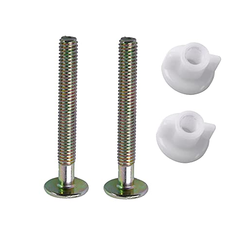 Setaria Viridis Toilet Seat Hinge Bolts Kit - Stainless Steel (2pcs)
