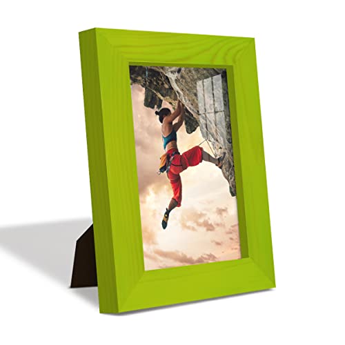 3.5x5 Solid Wood Picture Frame with High Definition Glass