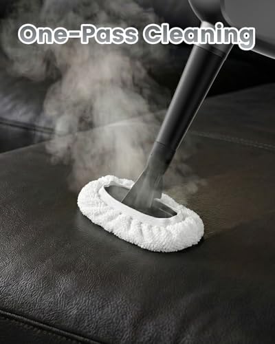 Universal Reusable Steam Cleaner Pads for Handheld Steamer - Bissell, Wagner, PurSteam Compatible