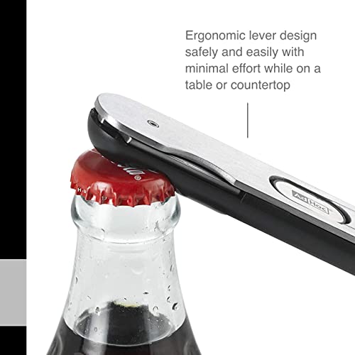 Stainless Steel Corkscrew Wine & Beer Bottle Opener with Foil Cutter